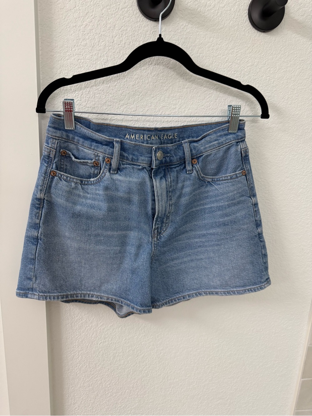 American Eagle Outfitters Women's Light Blue Denim Shorts